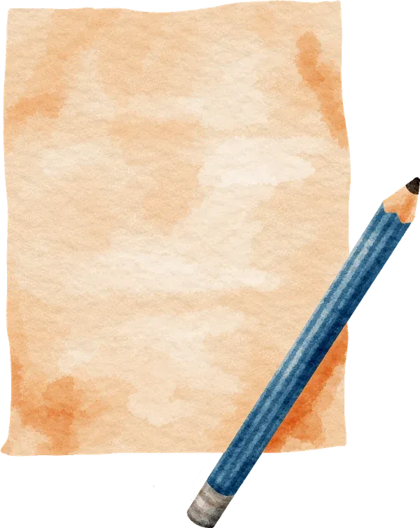 Σημαδεμένες σελίδες από χειρόγραφο μυθιστορήματος